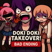 Play FNF Doki Doki Takeover! – Bad Ending now!
