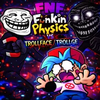 Play FNF Funkin Physics vs Trollface/Trollge now!