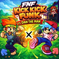 FNF Kick Kick Funk Vs. Dan The Man