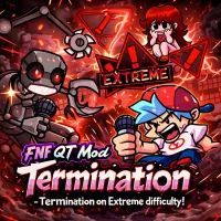 Play FNF QT Mod – Termination on Extreme difficulty! now!