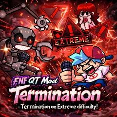 FNF QT Mod – Termination on Extreme difficulty!
