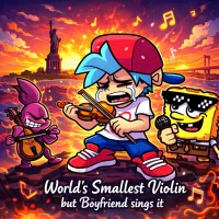 Play FNF World’s Smallest Violin but Boyfriend sings it now!