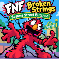 Play FNF Broken Strings - Sesame Street Glitched now!