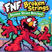 PLay FNF Broken Strings - Sesame Street Glitched now!