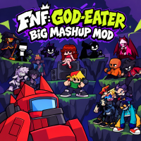 Play FNF: God-Eater Big Mashup Mod now!