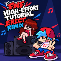 Play FNF High-Effort Tutorial Erect Remix now!