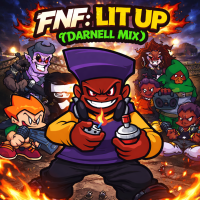 Play FNF: Lit Up (Darnell Mix) now!