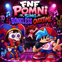 Play FNF Pomni sing Bonkless Overtime now!