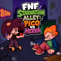 PLay FNF Starvation Alley: Pico vs Herra now!