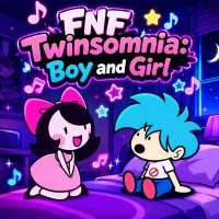 Play FNF Twinsomnia: Boy and Girl now!