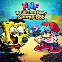 Play FNF Vs. Glitched Pibby SpongeBob now!