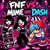 Play FNF VS Mime and Dash now!