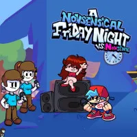 Play FNF vs Nonsense v2: A Nonsensical Friday Night now!