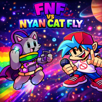 Play FNF vs Nyan Cat Fly now!