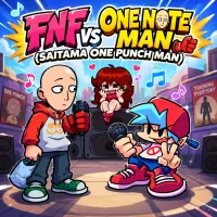 Play FNF vs One Note Man (Saitama One Punch Man) now!