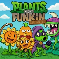 Play FNF VS Plant’s Night Funkin Replanted now!