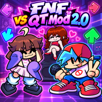 Play FNF vs QT Mod 2.0 now!