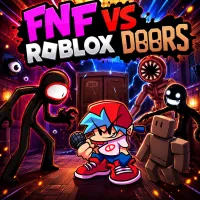 Play FNF vs Roblox Doors now!