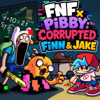 Play FNF X Pibby: Corrupted Finn & Jake now!