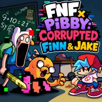 PLay FNF X Pibby: Corrupted Finn & Jake now!