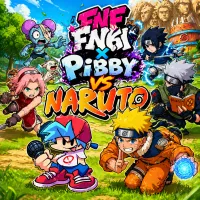 Play FNF X Pibby vs Naruto now!