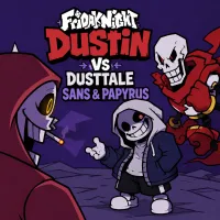 Play Friday Night Dustin Vs Dusttale Sans & Papyrus now!