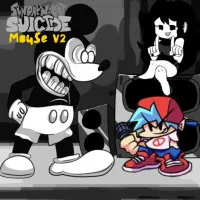 Play Friday Night Funkin’ Vs Suicide Mouse v2 now!